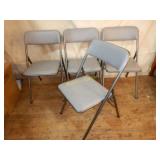 Set of 4 Cosco folding Chairs