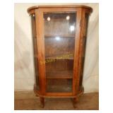 Bow Glass China Cabinet