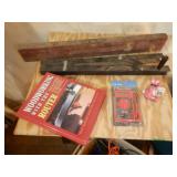 SAW JIG ANTIQUE LEVEL AND MORE