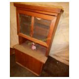 Vintage Childs Step Back Cupboard
