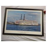 Signed Paddlewheeler Print