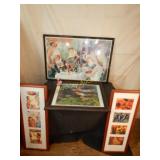 4 large Prints Renoir