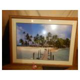 Large Photo Print Island Beach