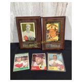 5 BASEBALL CARDS MATTT ALOU RICHIE ASHBURN