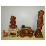 Stagecoach & Native American Bottles