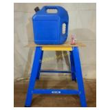 Metal Stand And Fuel Can