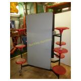 10 Foot Folding Table Witrh Seats