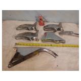 Chrome Alternator And Power Stearing Brackets