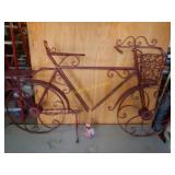 Metal Bicycle Decoration