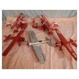 5 Metal Air Planes