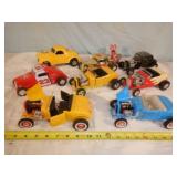 8 Vintage Metal Hot Rods