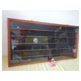 Train Wall Display Case with Key