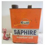 Vintage Gulf Oil Can