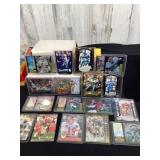 FOOTBALL CARD SLEEVED LOT