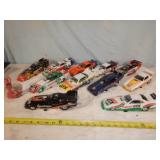 Metal Funny Car Lot of 11