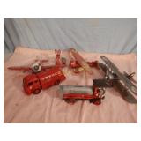 Metal Planes And Truck