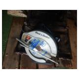 Black & Decker Circular saw with case