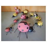 Metal Bugs For Garden
