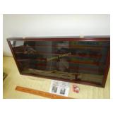 Train Display Case with Key