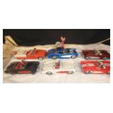 6 Diecast Corvettes