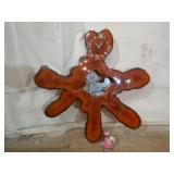 Cedar wood Clock