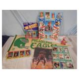 Vintage EAGLES pennet Basketball Cards