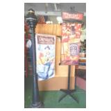 Liquor Store Display Lamp Posts