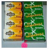 8 BOXES .22 LR RIFLE CARTRIDGES