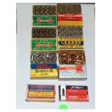 8 BOXES .22 SR CARTRIDGES 5 SR & 3 LR