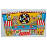 VINTAGE OHIO ART SHOOTING GALLERY TIN TOY - WORKS