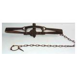 ANTIQUE SARGENT No. 3 STEEL ANIMAL TRAP