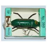 CRAZY LEGS VINTAGE TOP WATER FISHING LURE MIB