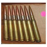 7 - 50 CAL? BRASS CARTRIDGES LC 01