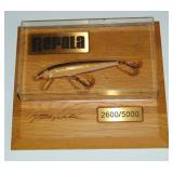 VINTAGE RAPALA FISHING LURE DISPLAY