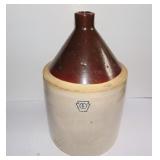 ANTIQUE STONEWARE WHISKEY JUG - 5 GALLON