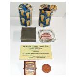 7 VINTAGE ADVERTISING PIECES