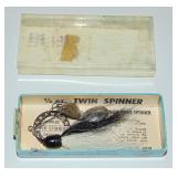 TWIN SPINNER VINTAGE FISHING LURE MIB
