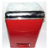 VINTAGE GAS STATION MECHANIC USED SHOP TOWELS CAN