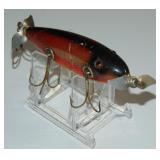 1 GLASS EYE WOUNDED VINTAGE FISHING LURE