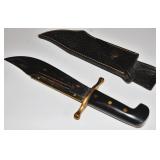 VINTAGE CASE XX DANIEL BOONE BOWIE KNIFE & SHEATH