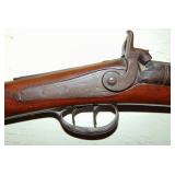 GOULCHER PERCUSSION DOUBLE BARREL SHOTGUN