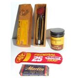 VINTAGE HUNTING FISHING CLEAN UP LOT