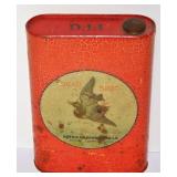 ANTIQUE GUN POWDER TIN - AMERICAN POWDER MILLS