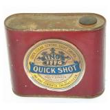 ANTIQUE GUN POWDER TIN - KING