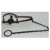 ANTIQUE NEWHOUSE No. 3 STEEL ANIMAL TRAP