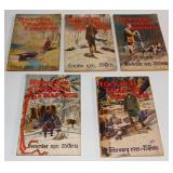 5 HUNTER TRADER TRAPPER MAGAZINES