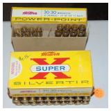 28 ROUNDS 30-30 RIFLE 170 GR. RIFLE CARTRIDGES