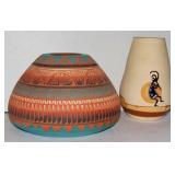 VINTAGE SOUTHWEST NATIVE AMERICAN POTTERY 2 PIECES