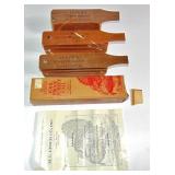 3 VINTAGE M L LYNCH TURKEY GAME CALLS
