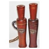 2 VINTAGE OLT GOOSE GAME CALLS - 800